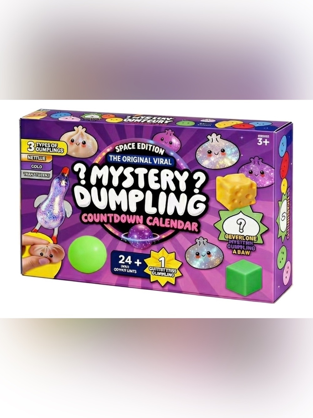 Mystery dumpling Space Edition Countdown Calendar -NIB